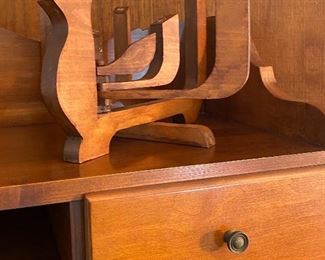 Hand Crafted Wooden Menorah