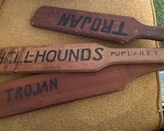 School Paddles No Longer Used Collector Pieces 