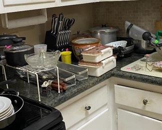 Assorted Kitchen Household Items