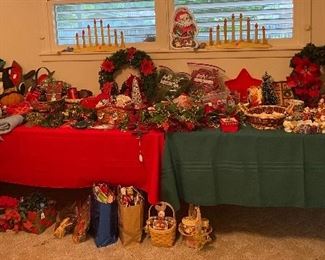 Assorted Christmas Decorations 