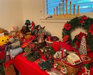 Assorted Christmas Decorations 