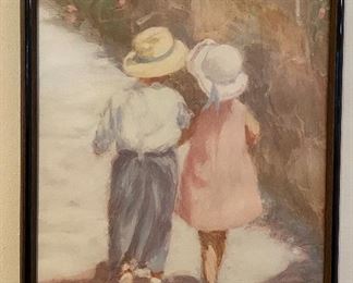 Framed and Signed Ivan Anderson Print