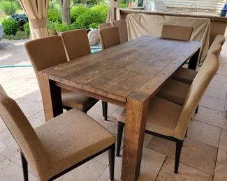 Outdoor Dining Set "Crate and Barrel"