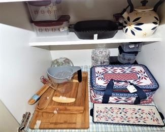 Temp-tations Items, Bamboo cutting boards, etc