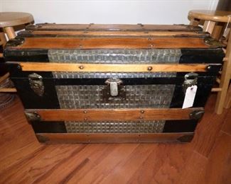 Antique Trunk Refurbished (See next picture of interior)