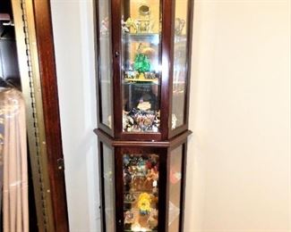 Lighted Curio Cabinet