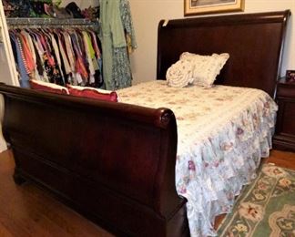 Queen Sleigh Bed (part of bedroom suite)