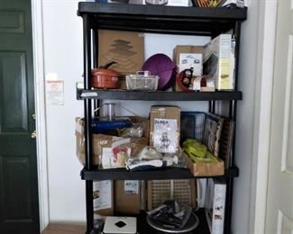 NEW in BOX kitchen appliances, etc.