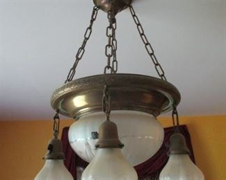 Vintage Brass Ceiling Light