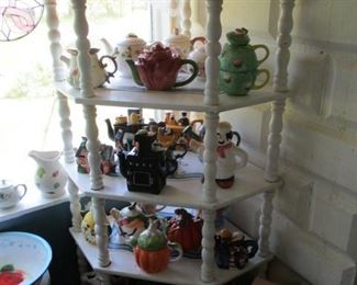 Assortment of Tea Pots