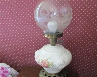 Hand Painted Table Lamps