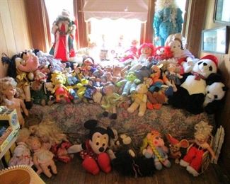 Assortment Of Dolls