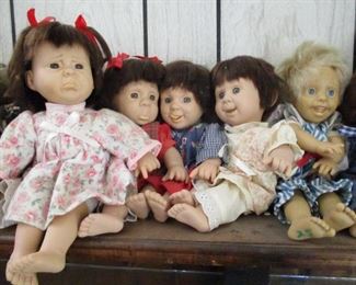 Unhappy Little Dolls