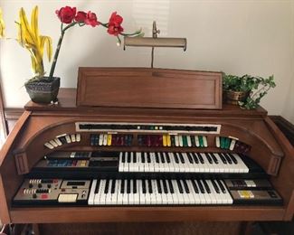 A real, working organ with sheet music!