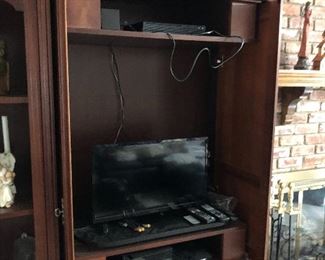 TV and entertainment center