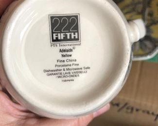 222 Fifth Adelaide dish sets - new in box - multiples