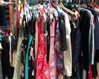 clothing - mainly size xs-m - many with tags
