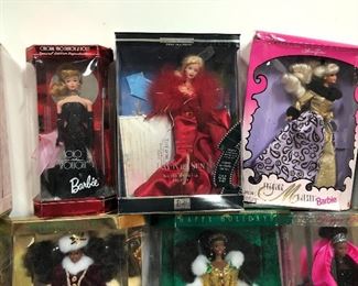 Barbies - new in box for collectors or resale