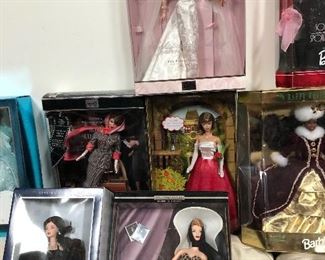 Barbies - new in box for collectors or resale