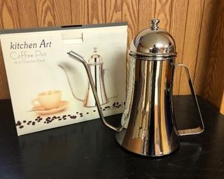stainless coffee pot - multiples