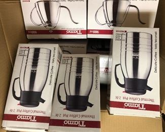 stainless steel carafes - multiples