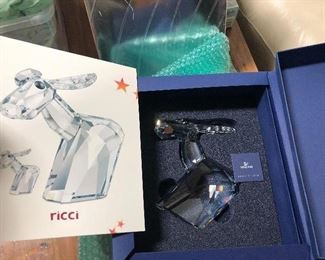 Swarovski Lovlots Ricci Moose new in box - huge 8” tall