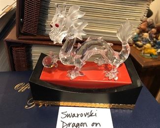 Swarovski Crystal dragon
