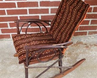 Amish Hickory Bentwood Childs Rocker
