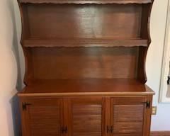 Wooden Hutch Buffet