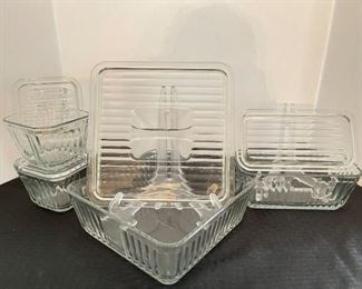 Anchor Hocking Ribbed Bake Storage Ware