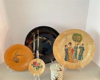 Assorted Asian Plates