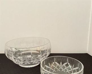Lenox Cut Glass Bowls