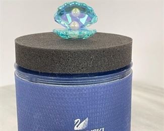 Swarovski Shell with Pearl Small