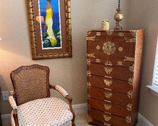 Tall jewel or lingerie chest