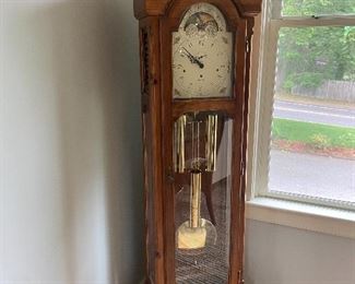 Large and beautiful Ethan Allen Grandfather Clock