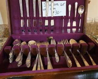Silverplate set - NOW $15