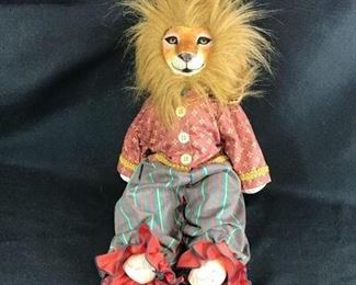 Lion Artist Doll