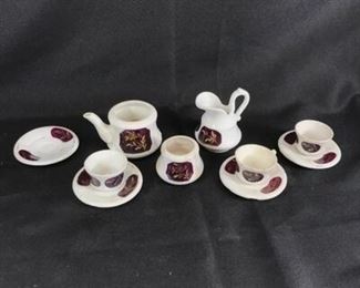 10piece Miniature Tea Set