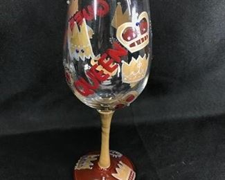 Lolita Queen Decorative Wine Glass