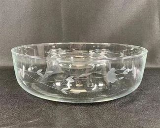 Vintage Princess House Heritage Chip and Dip All in One Serving Bowl