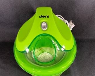 Bright Green Deni Electric Ice Cream Maker