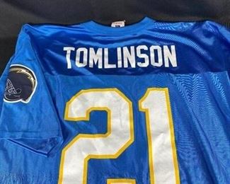 Vintage Ladainian Tomlinson San Diego Chargers NFL Players Inc Jersey Shirt Size Large