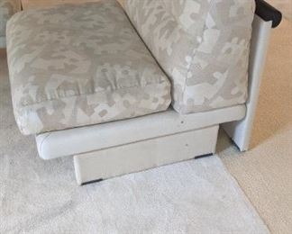 Saporiti Italia Sofa & Chair - Has some stains