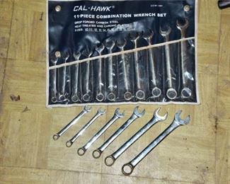 CALHAWK 11 Piece Combination Wrench Set