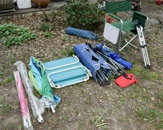 Group Lot Of Outdoor Recreation Items