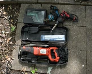 Group Lot Of Power Tools