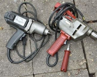 Impact Wrench and Power Drill