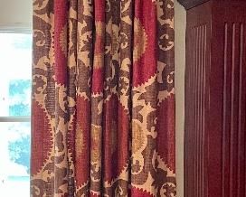 silk window panels