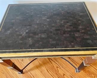 Black & Gold side table 