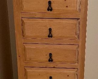 7 drawer pine lingerie chest